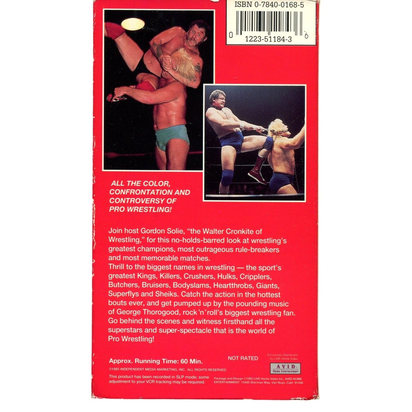 Lords of The Ring: Superstars & Superbouts (1992) Wrestling VHS Tape