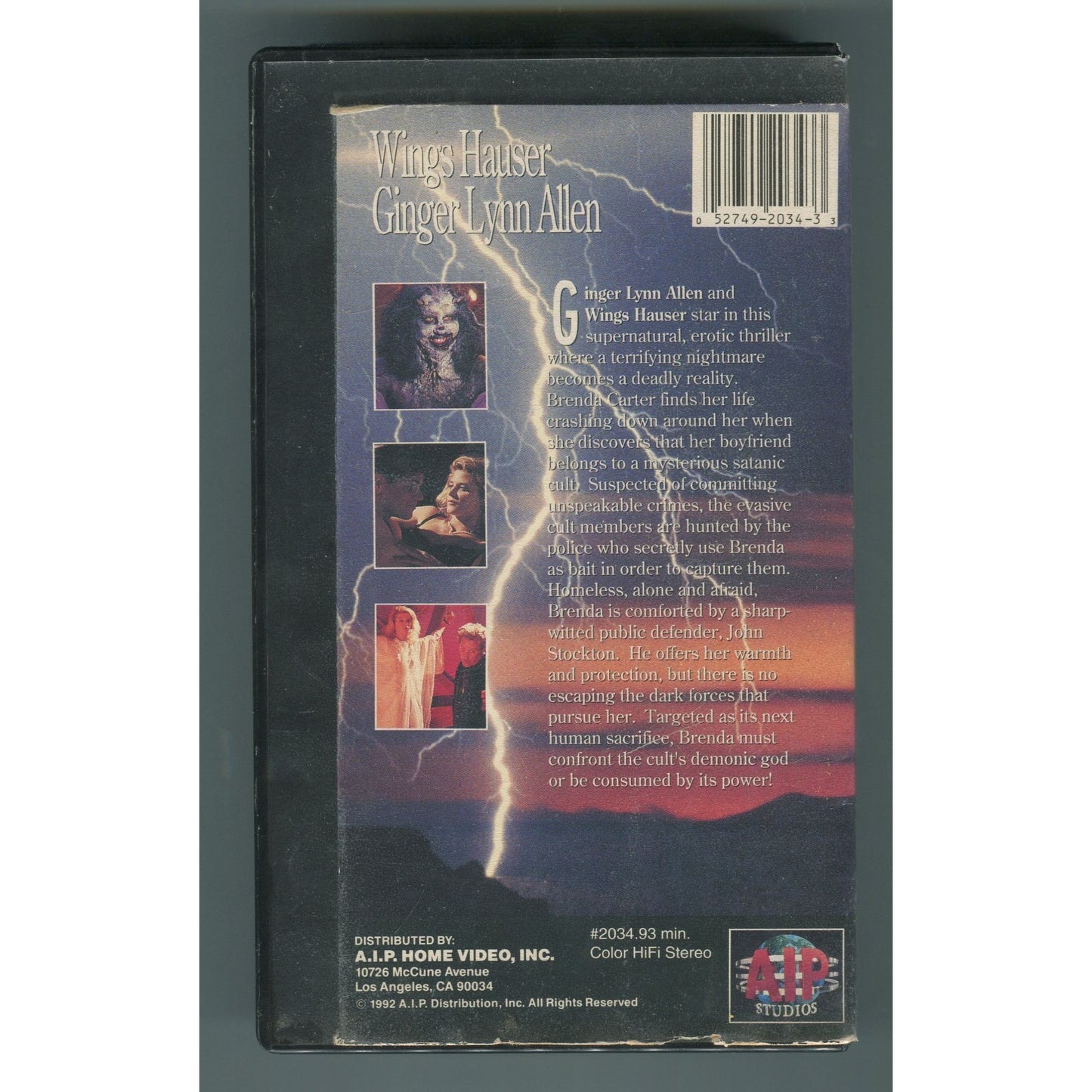 Mind, Body, and Soul 1992 VHS With Case