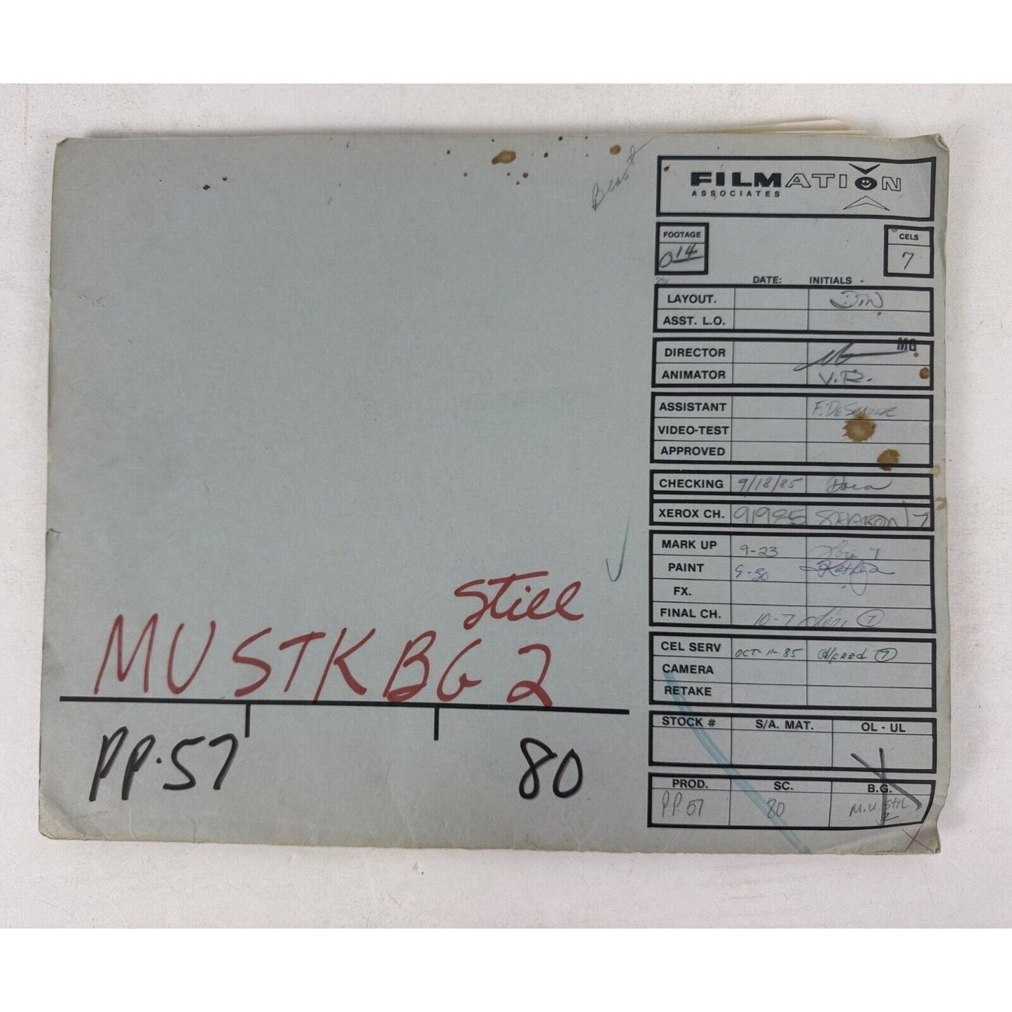He-Man Masters of the Universe Animation Cel Collection