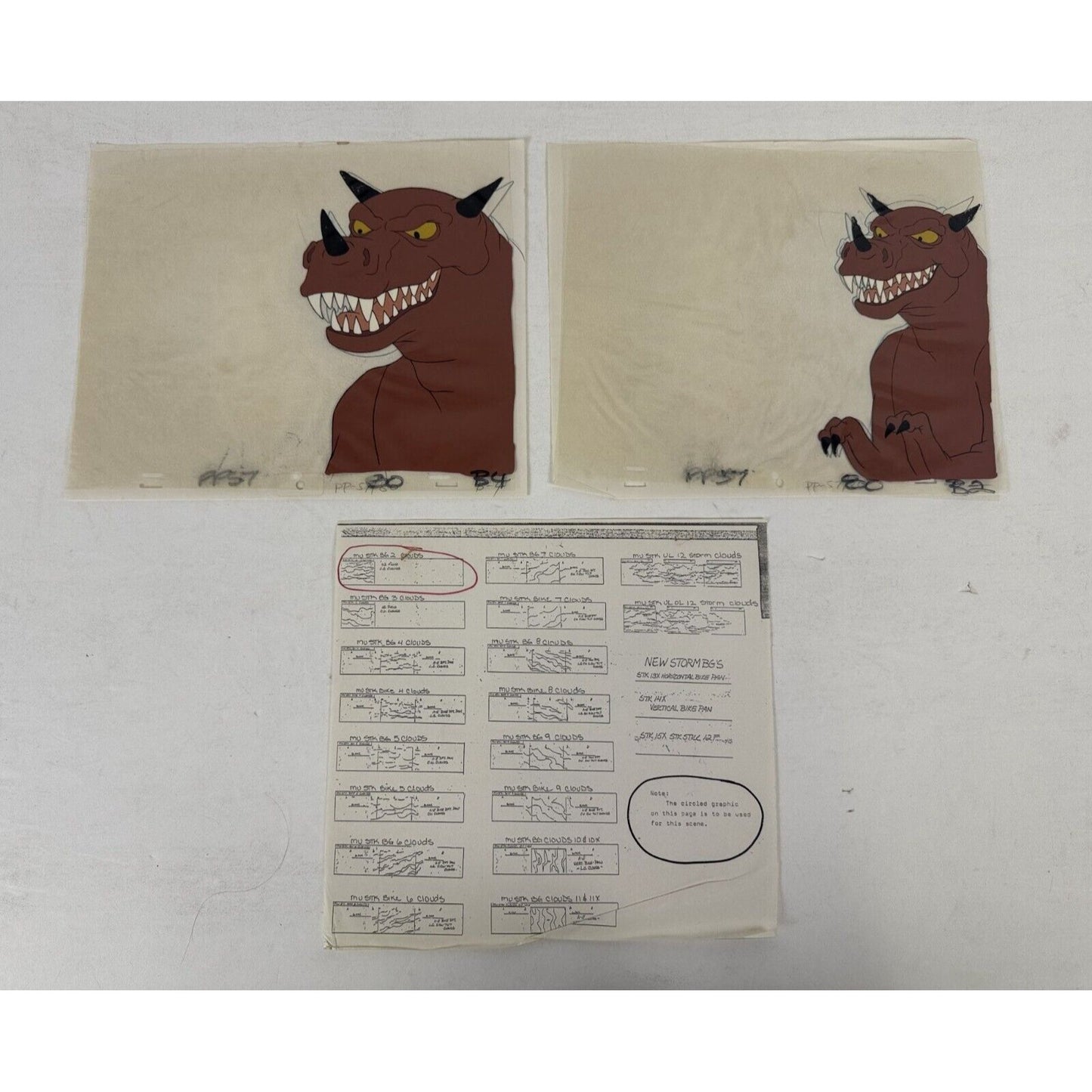 He-Man Masters of the Universe Animation Cel Collection