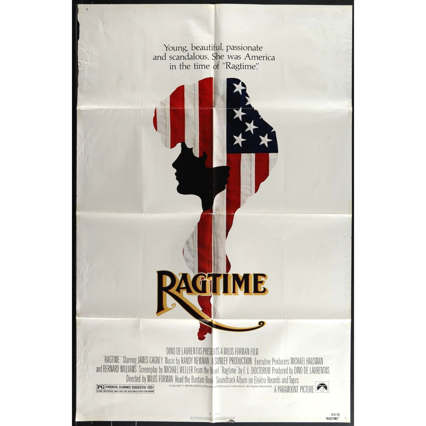 Ragtime (1981) Original Movie Poster Folded 27x41