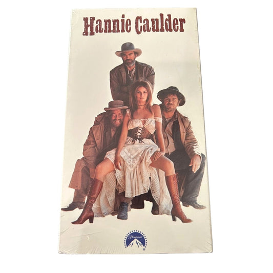 Hannie Caulder (1971) SEALED VHS TAPE 1991 release w/ watermarks Raquel Welch