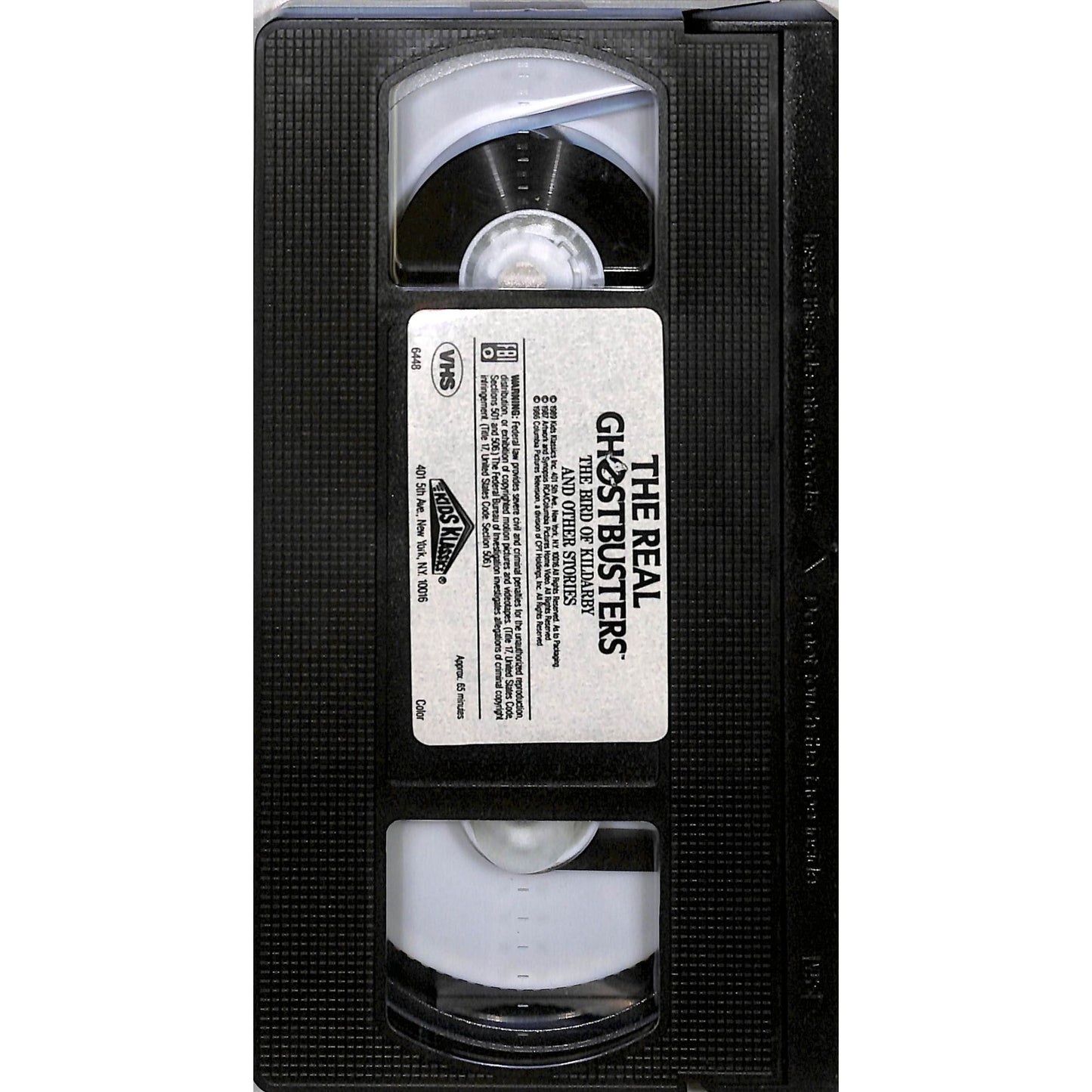 The Real Ghostbusters (1986) VHS Tape Good condition