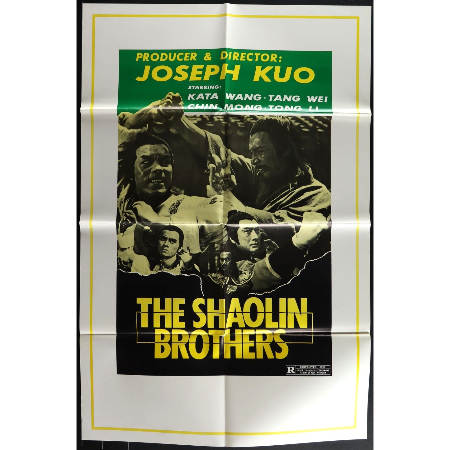 The Shaolin Brothers (1977) Original Movie Poster Folded 27x41 EM8-429