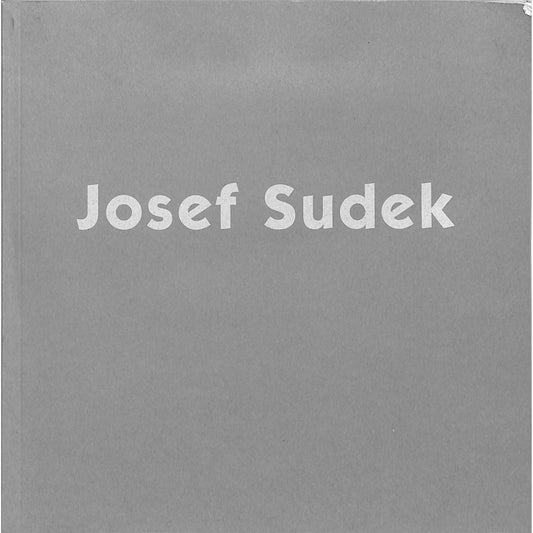 Josef Sudek Photography Art Catalog 1999
