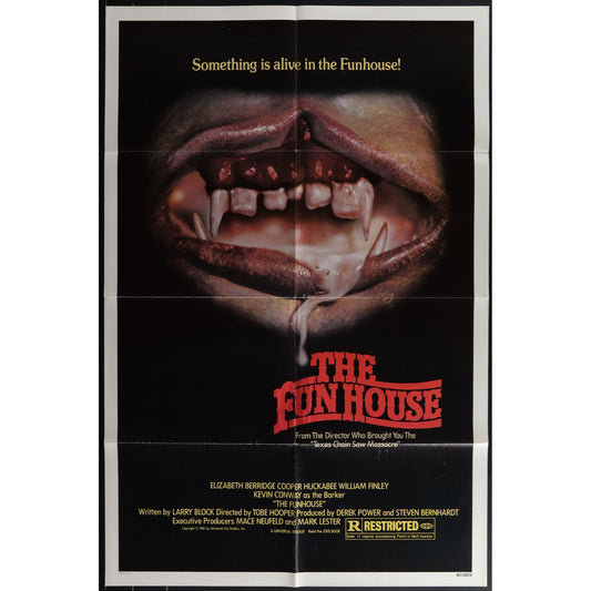 The Fun House (1981) Original Movie Poster Folded 27x41EM8-474