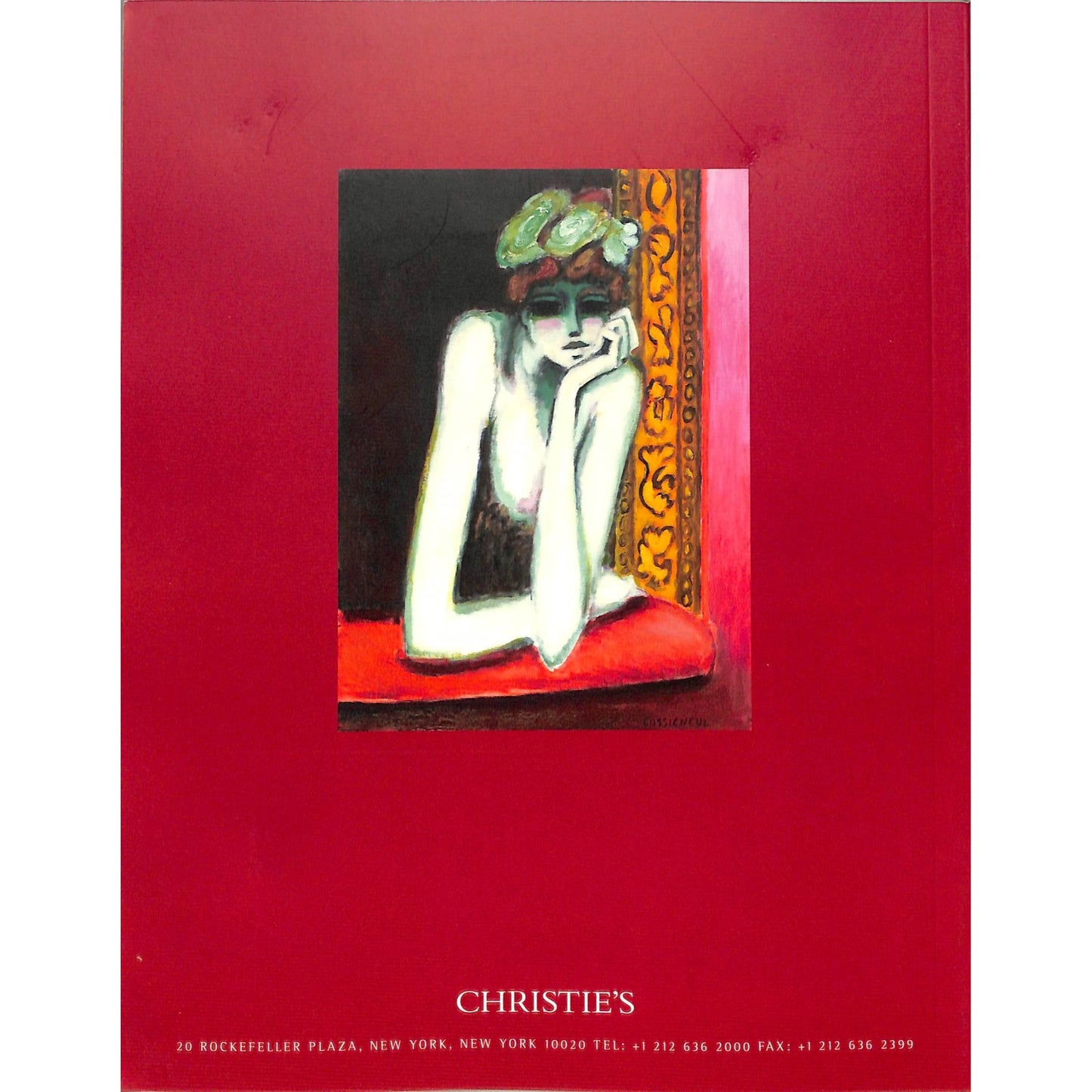 Christie's Impressionist & Modern Art Auction Catalog September 26, 2002