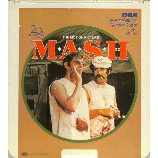 MASH: The Motion Picture (1970) Vintage CED Videodisc TESTED WORKING