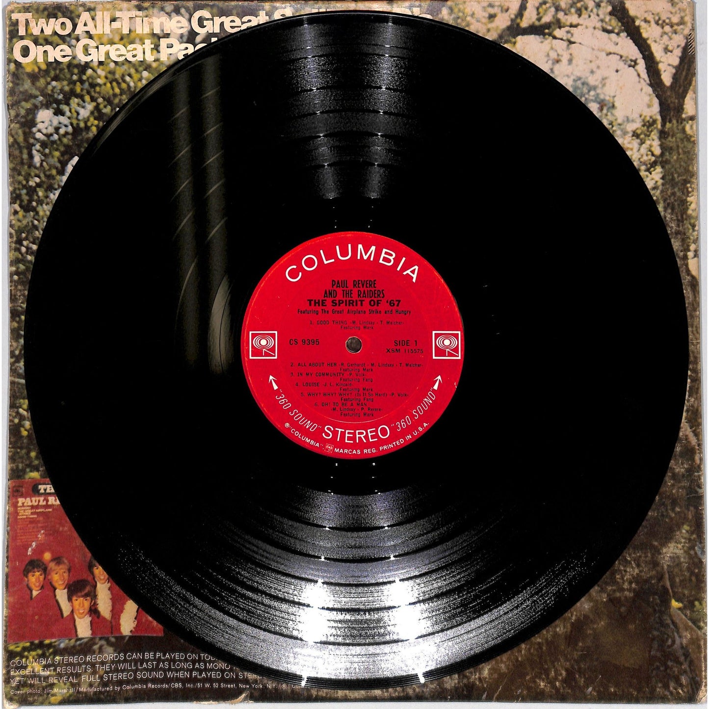 Paul Revere & The Raiders – Two All-Time Great Selling LP’s CS 9395