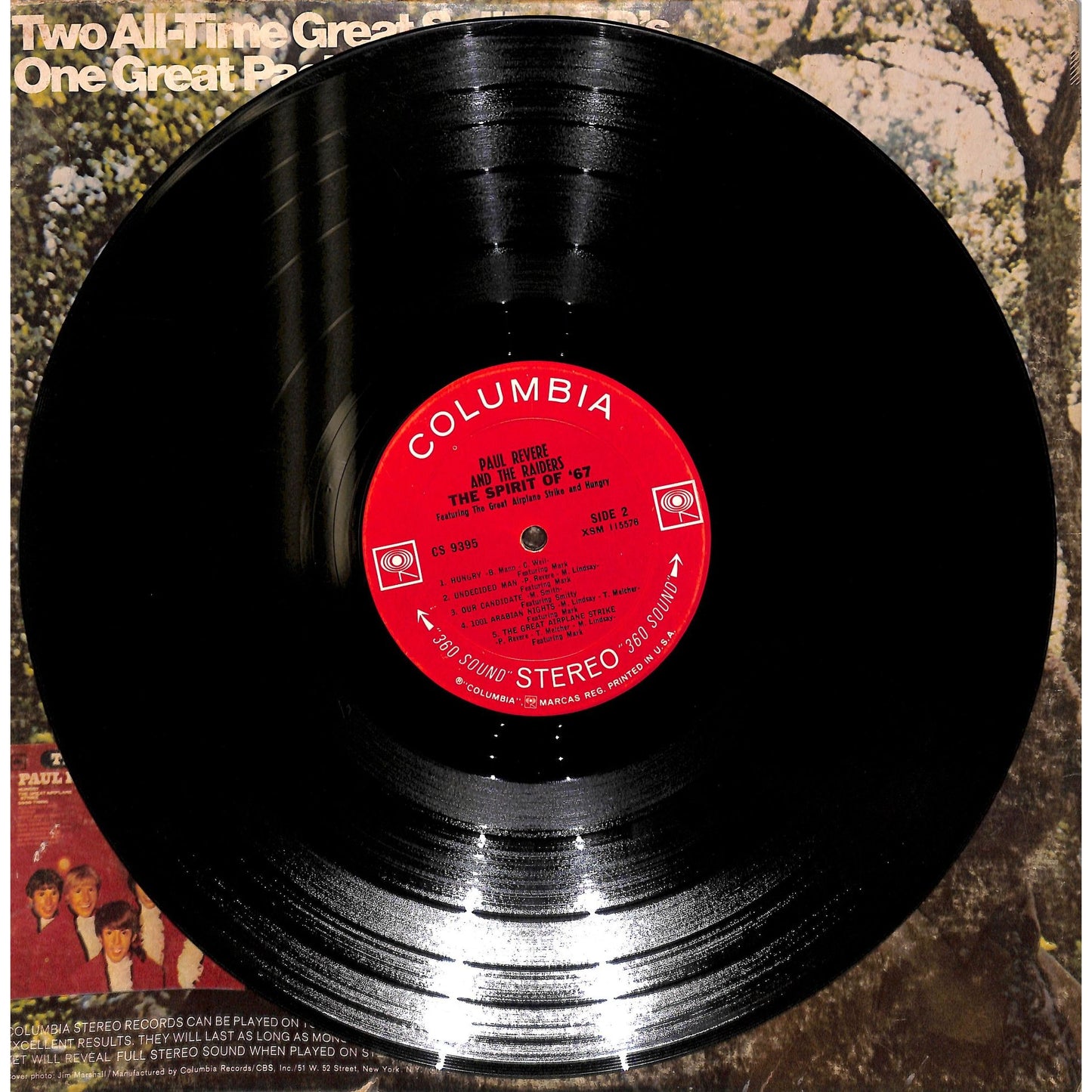 Paul Revere & The Raiders – Two All-Time Great Selling LP’s CS 9395