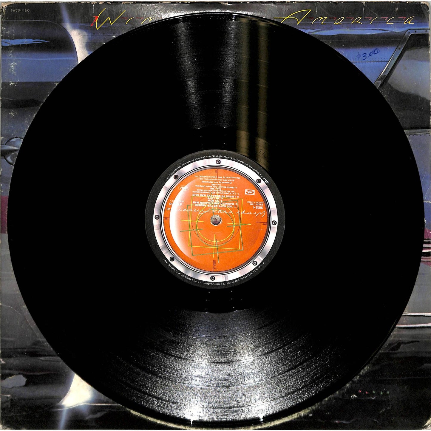 Wings Across America (1976 Winchester Press) 3LP Vinyl Record SWCO-11593