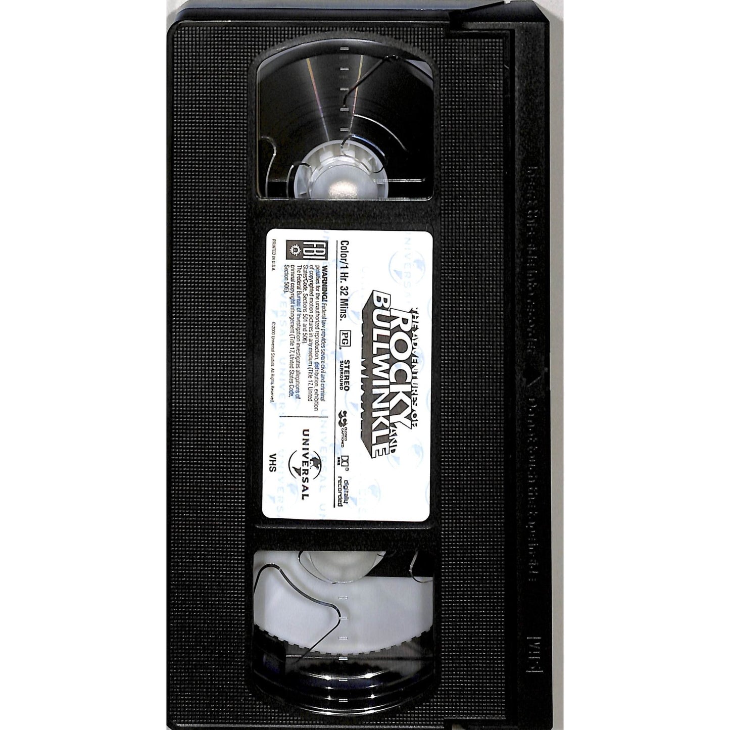 The Adventures of Rocky and Bullwinkle (2000) VHS Tape Good condition