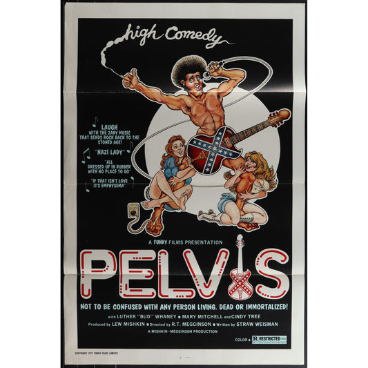 Pelvis (1977) Original Movie Poster Folded 27x41 EM8-520