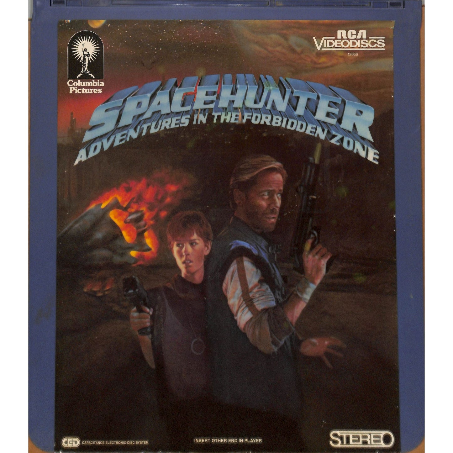 Spacehunter: Adventures in the Forbidden Zone (1983) RCA CED SelectaVision TESTED WORKING