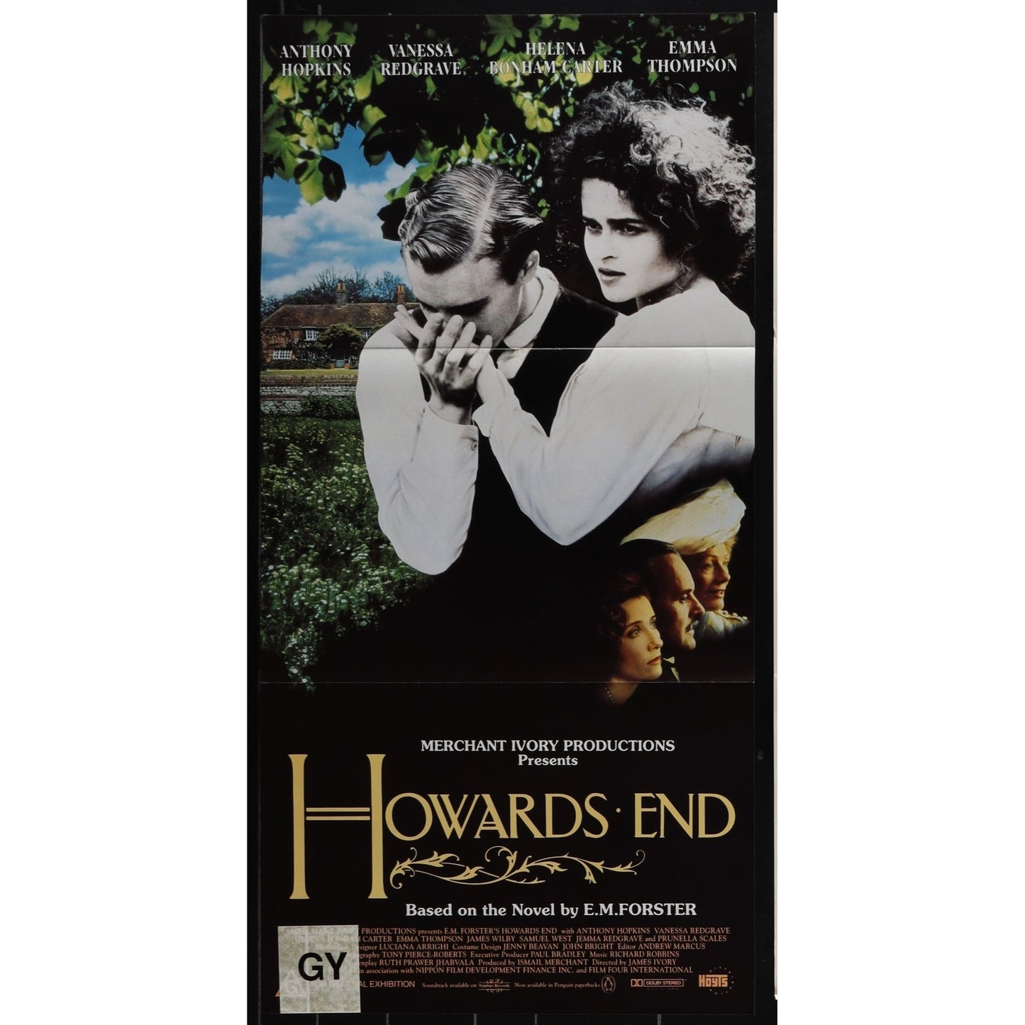 Howards End (1992) Original Daybill Movie Poster