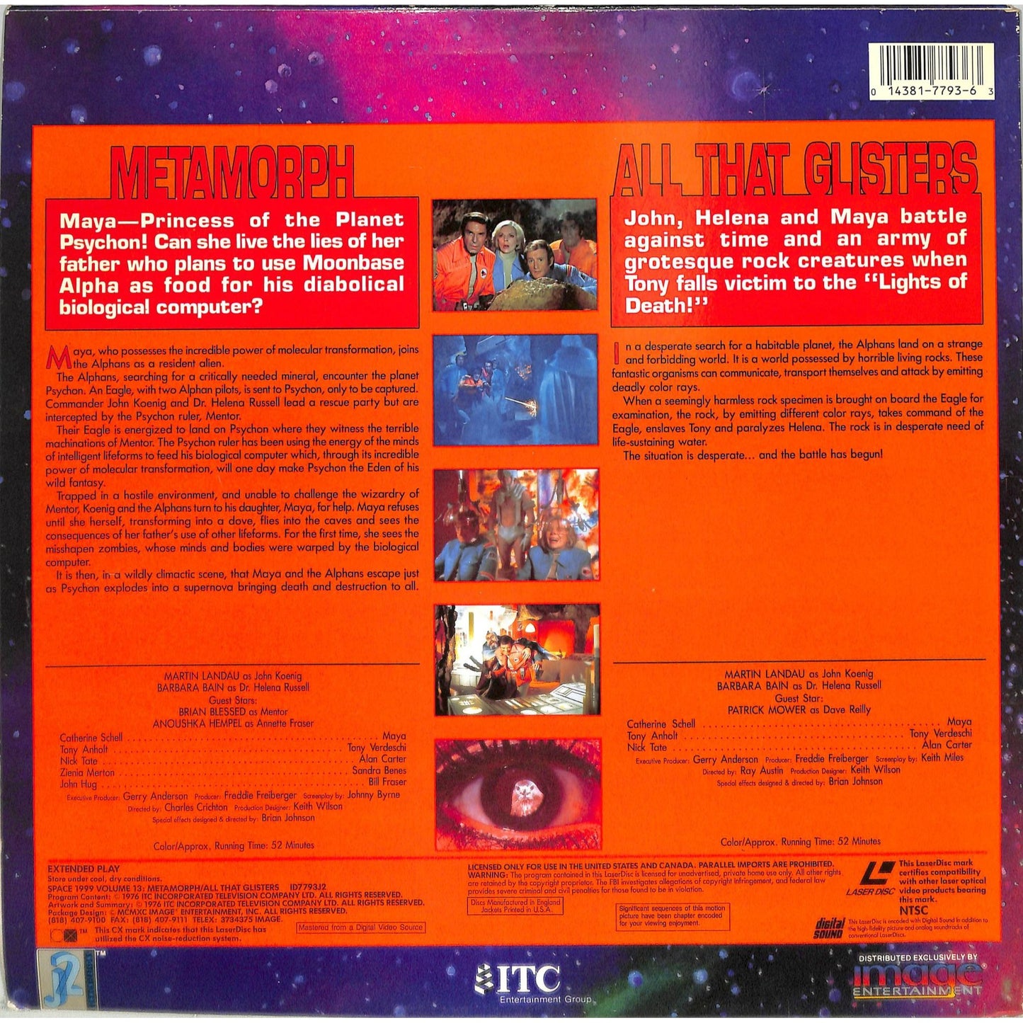 Space: 1999 Volume 13 (1976) Laserdisc Video