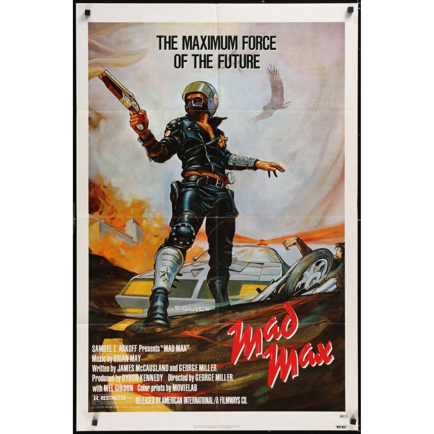 Mad Max (1980) Original Movie Poster 27x41