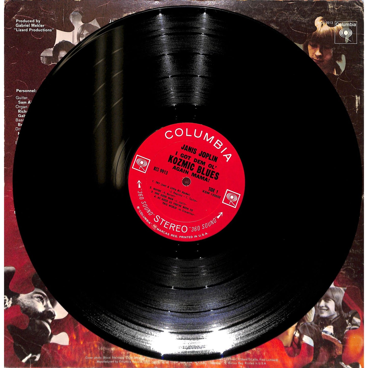 Janis Joplin - I Got Dem Ol' Kosmic Blues Again Mama! Vinyl Record KCS 9913