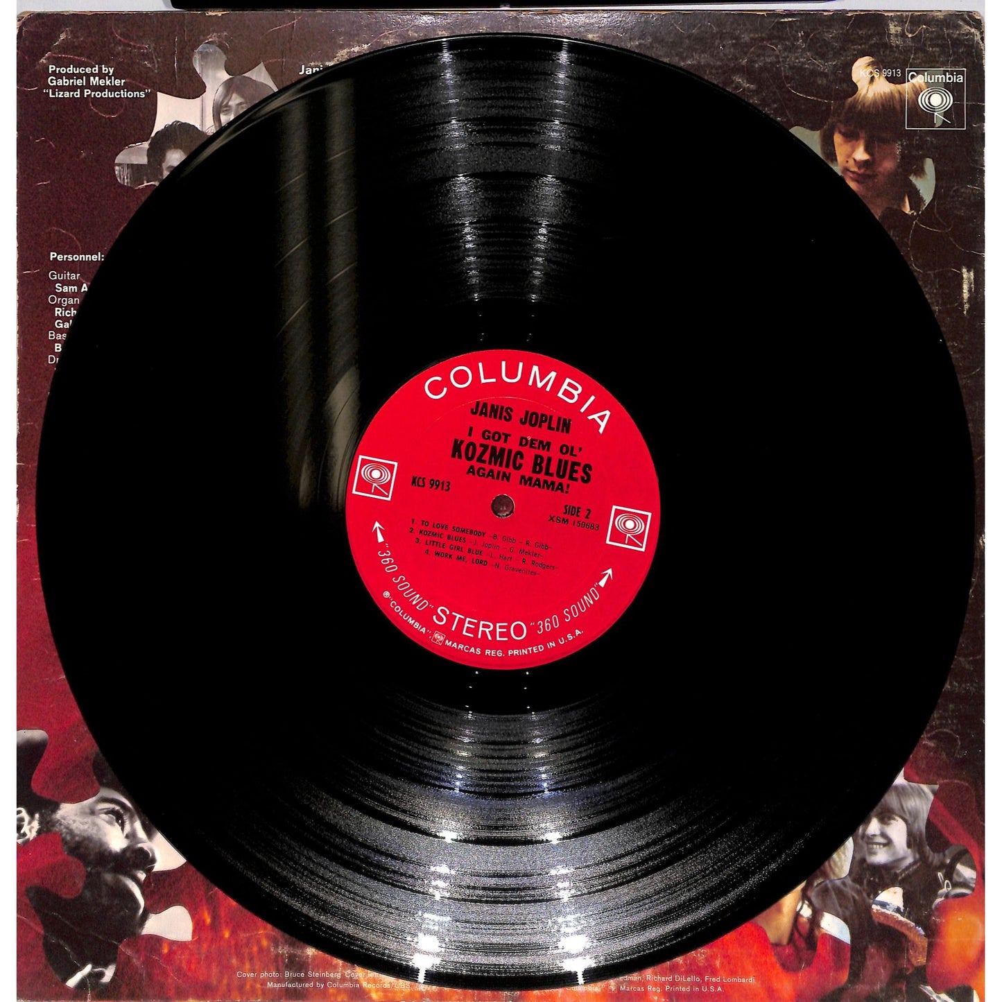Janis Joplin - I Got Dem Ol' Kosmic Blues Again Mama! Vinyl Record KCS 9913