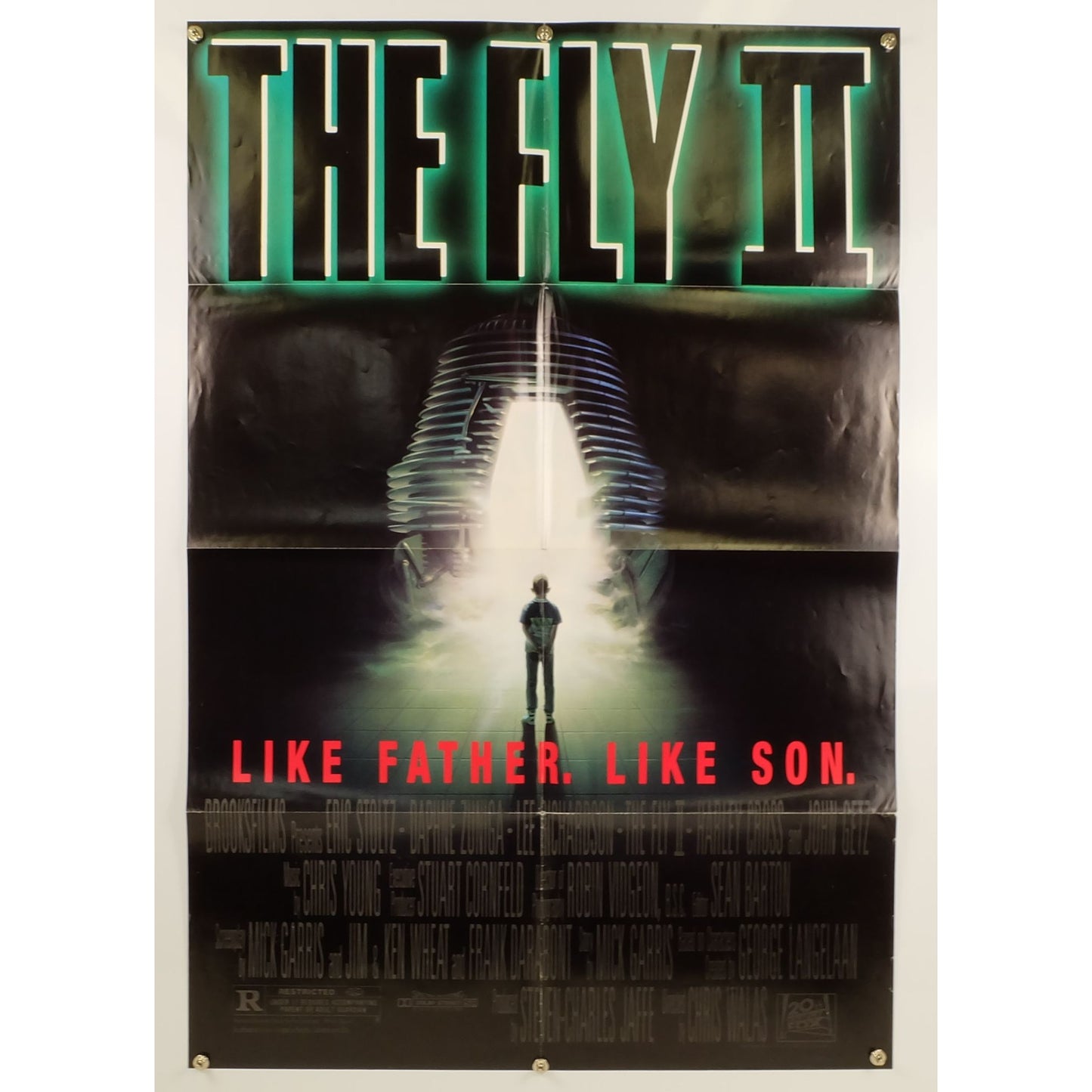 The Fly II (1989) Original Movie Poster Folded 27x40
