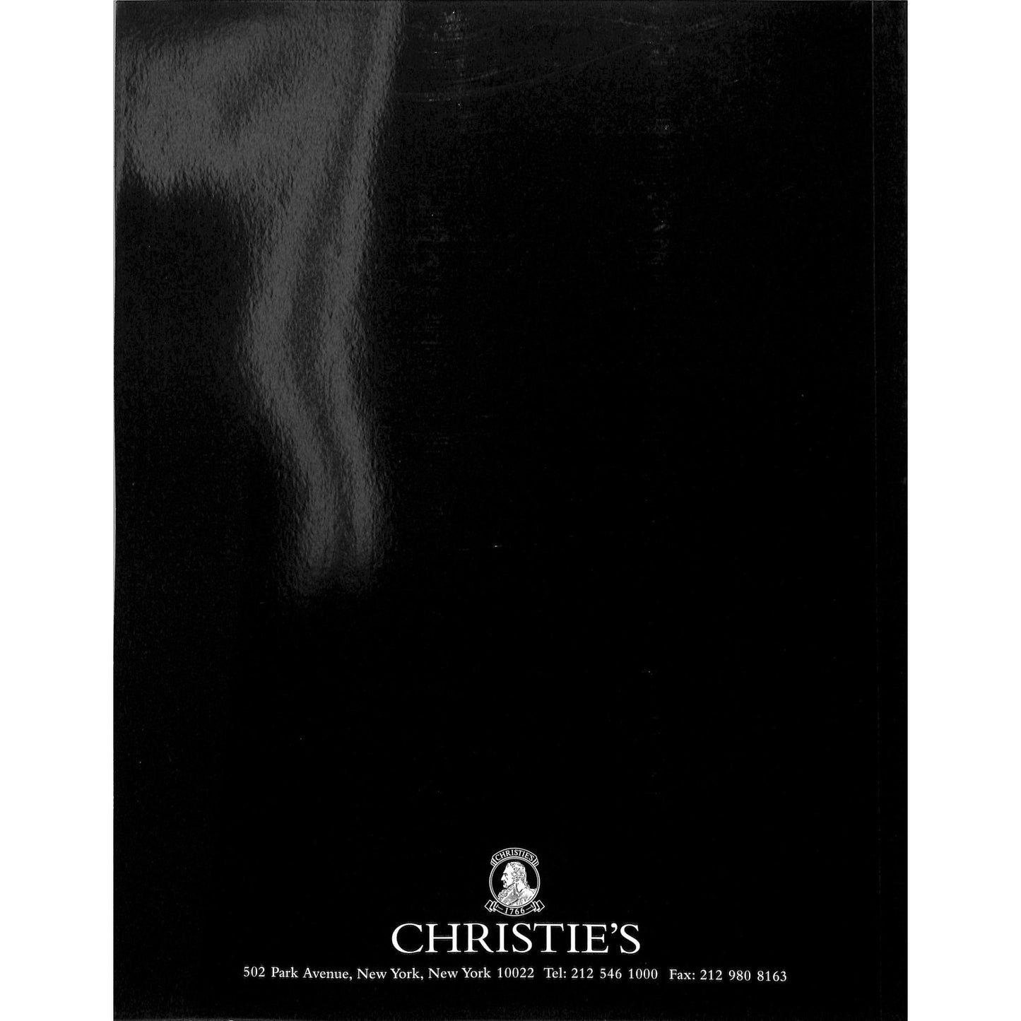 Christie's Collection of Marquis De Gonet Art Auction Catalog Nov 11, 1997