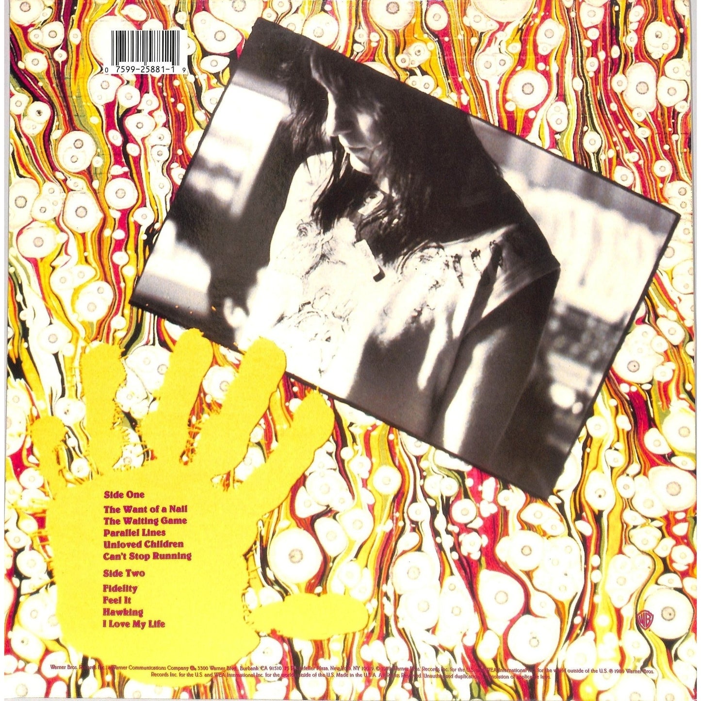 Todd Rundgren - Nearly Human Vinyl Record 9 25881-1