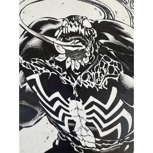 Joshua Derstine/John Livesay Spider-Man VS. Venom Original Artwork 11x17