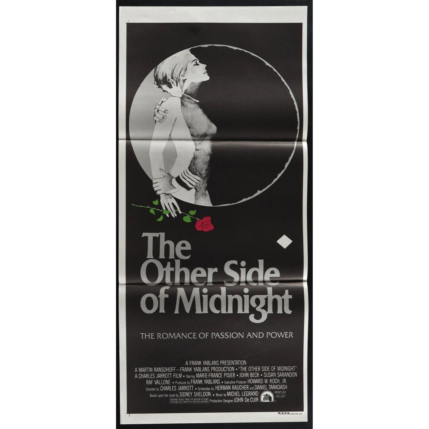 The Other Side of Midnight (1977) Original Australian Daybill Movie Poster