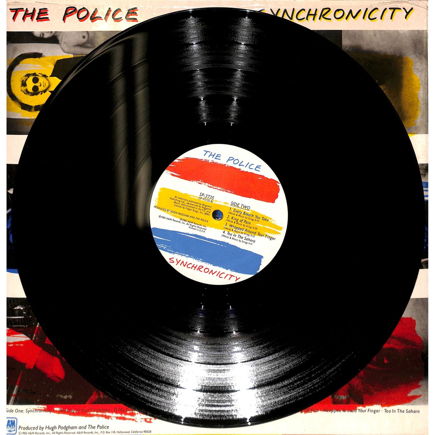 The Police - Synchronicity Vinyl Record SP-3735
