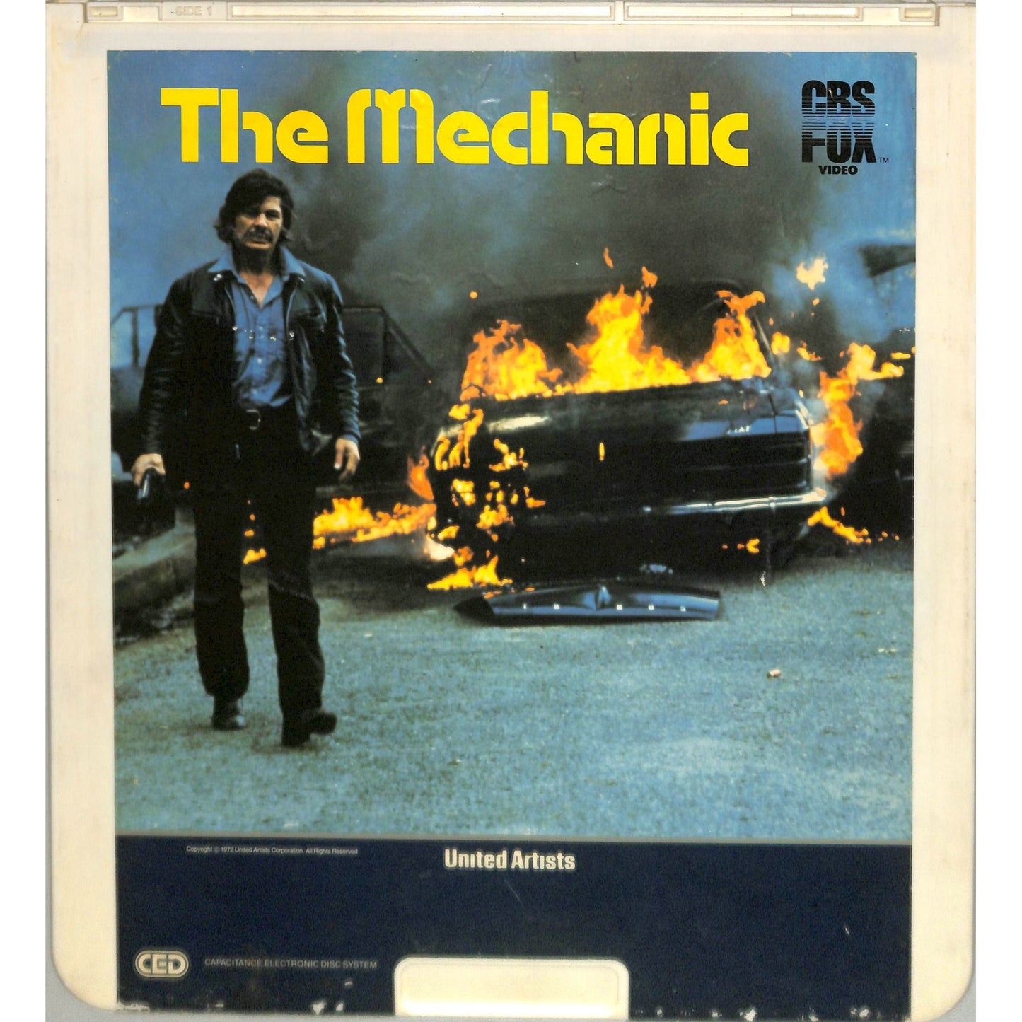 The Mechanic (1972) Vintage CED Videodisc