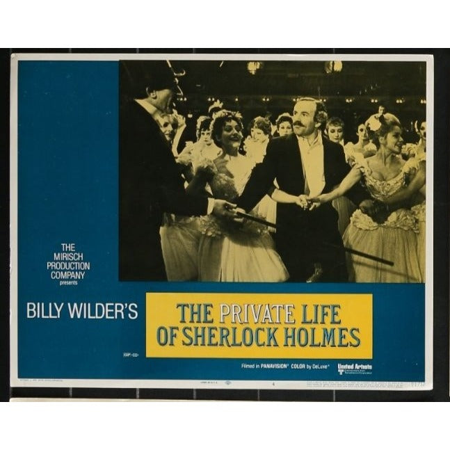 The Private Life of Sherlock Holmes (1970) Original Lobby Card Movie Poster 11x14