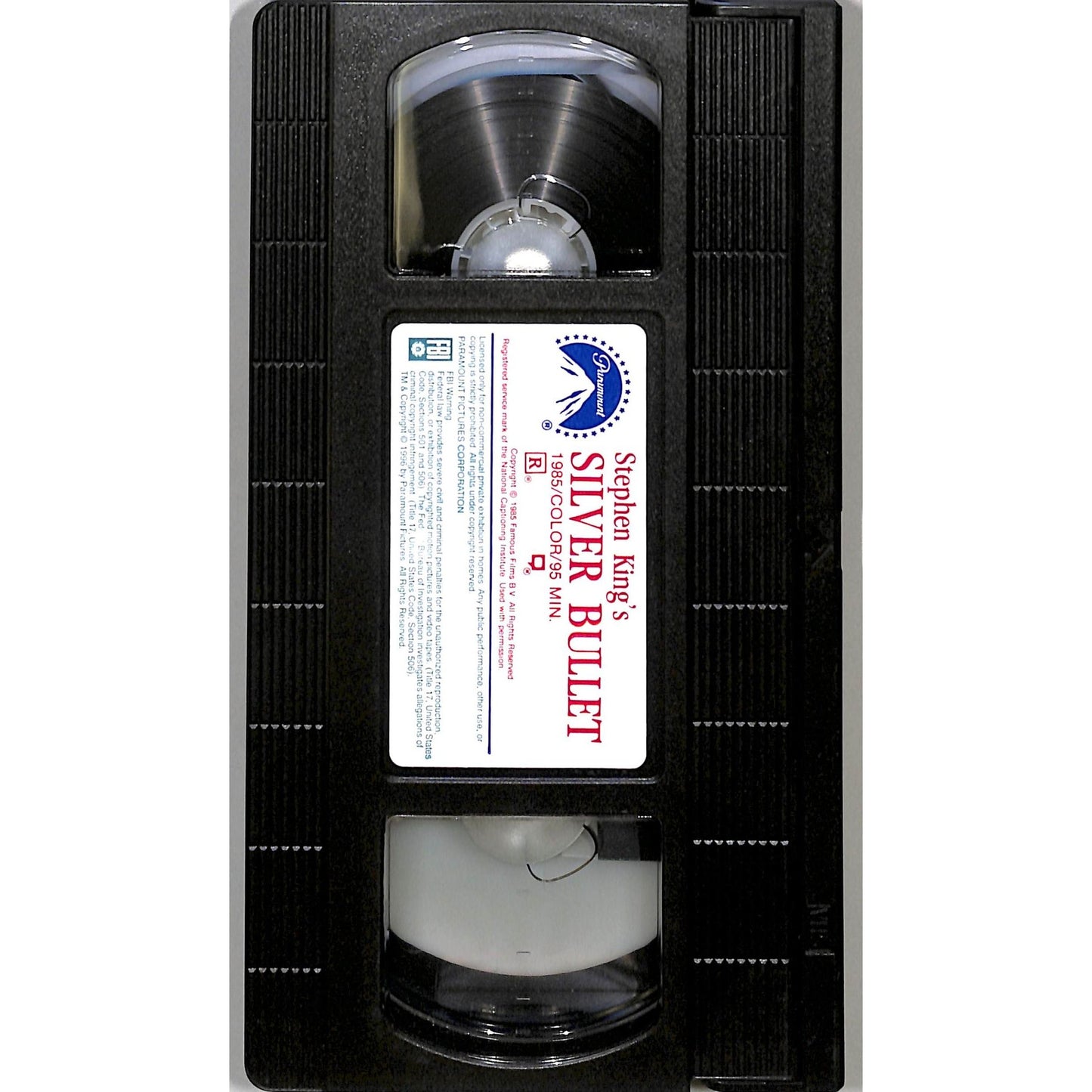 Silver Bullet (1985) VHS Tape Good condition