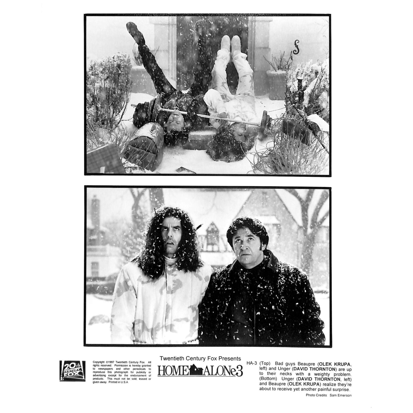 Home Alone 3 (1997) Movie Still #3 8x10