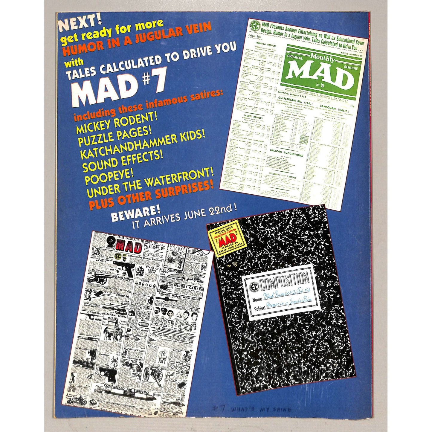 MAD Comic Book Magazine #6 Spring 1999 Excellent Condition