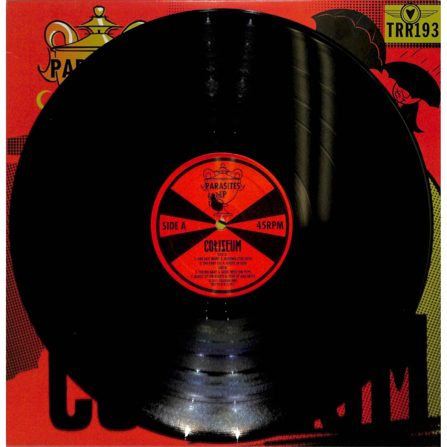 Coliseum - Parasites EP Vinyl Record TRR193