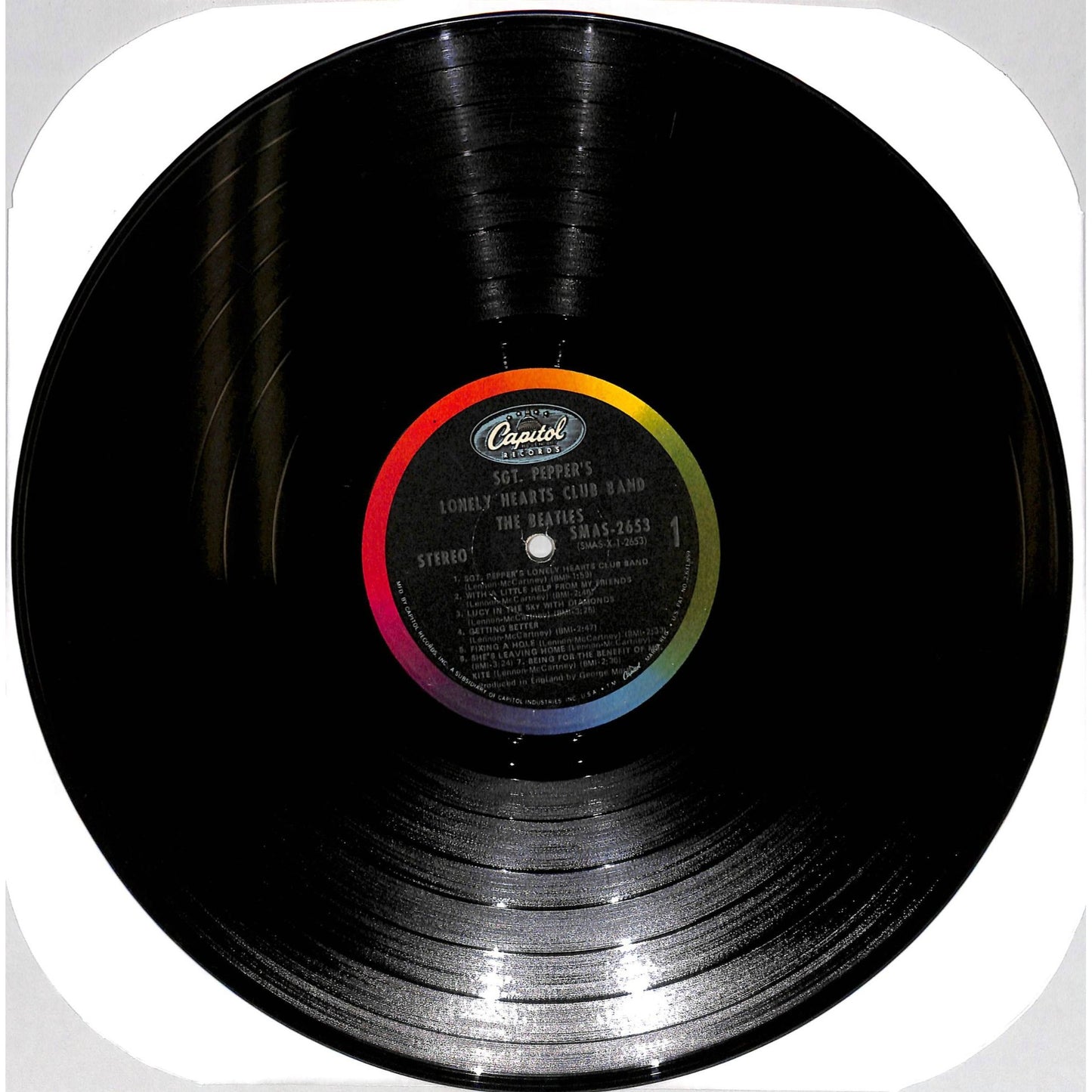 The Beatles - Sgt. Pepper's Lonely Hearts Club Band Vinyl Record SMAS 2653