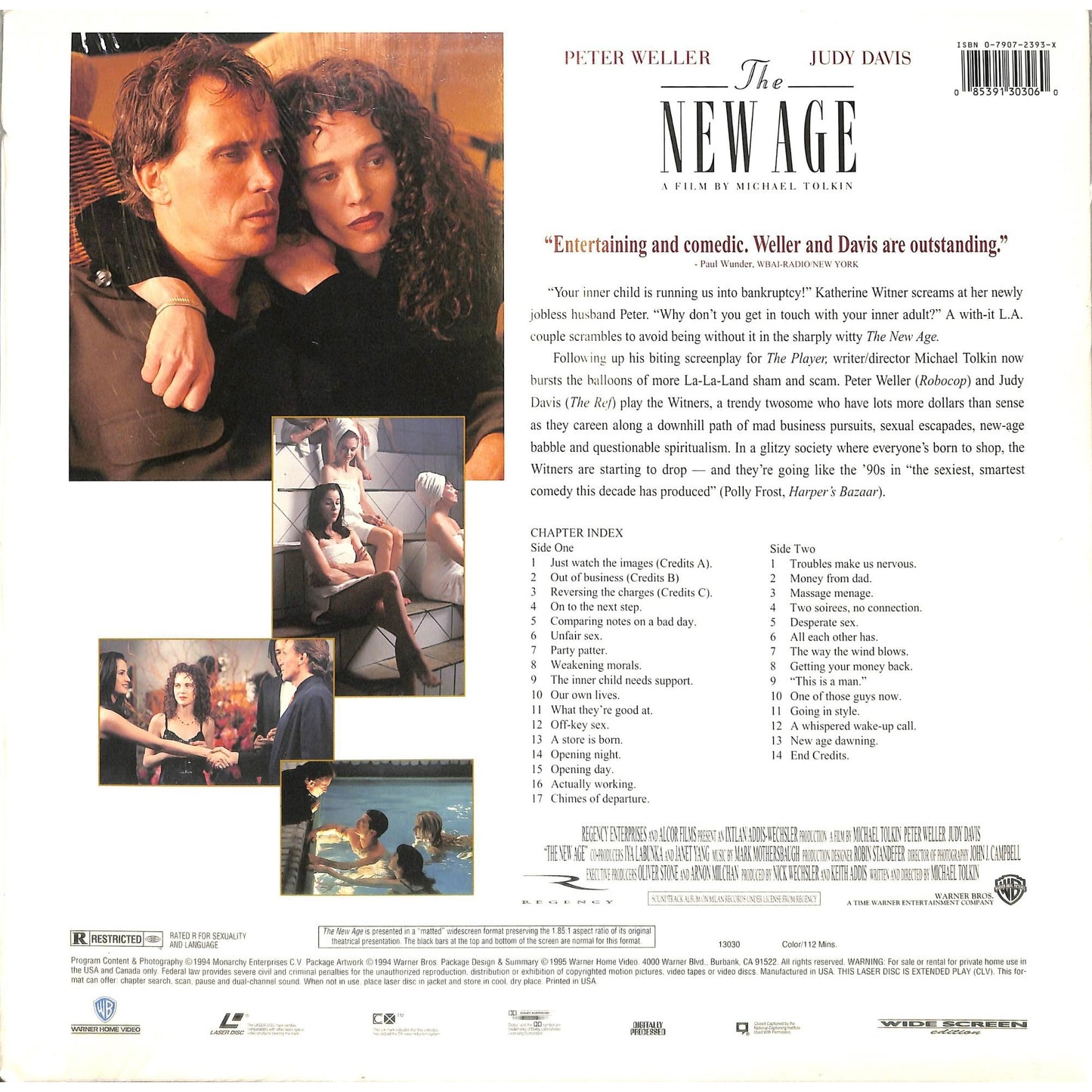 The New Age (1994) Laserdisc