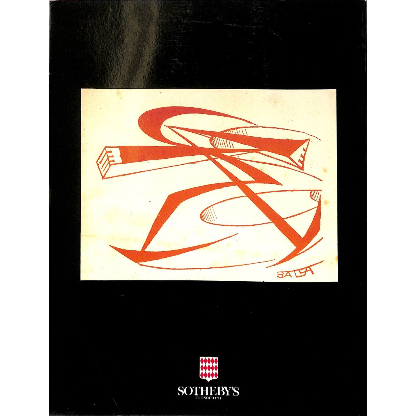 Sotheby's Futurisme Italien Art Auction Catalog June 17, 1990