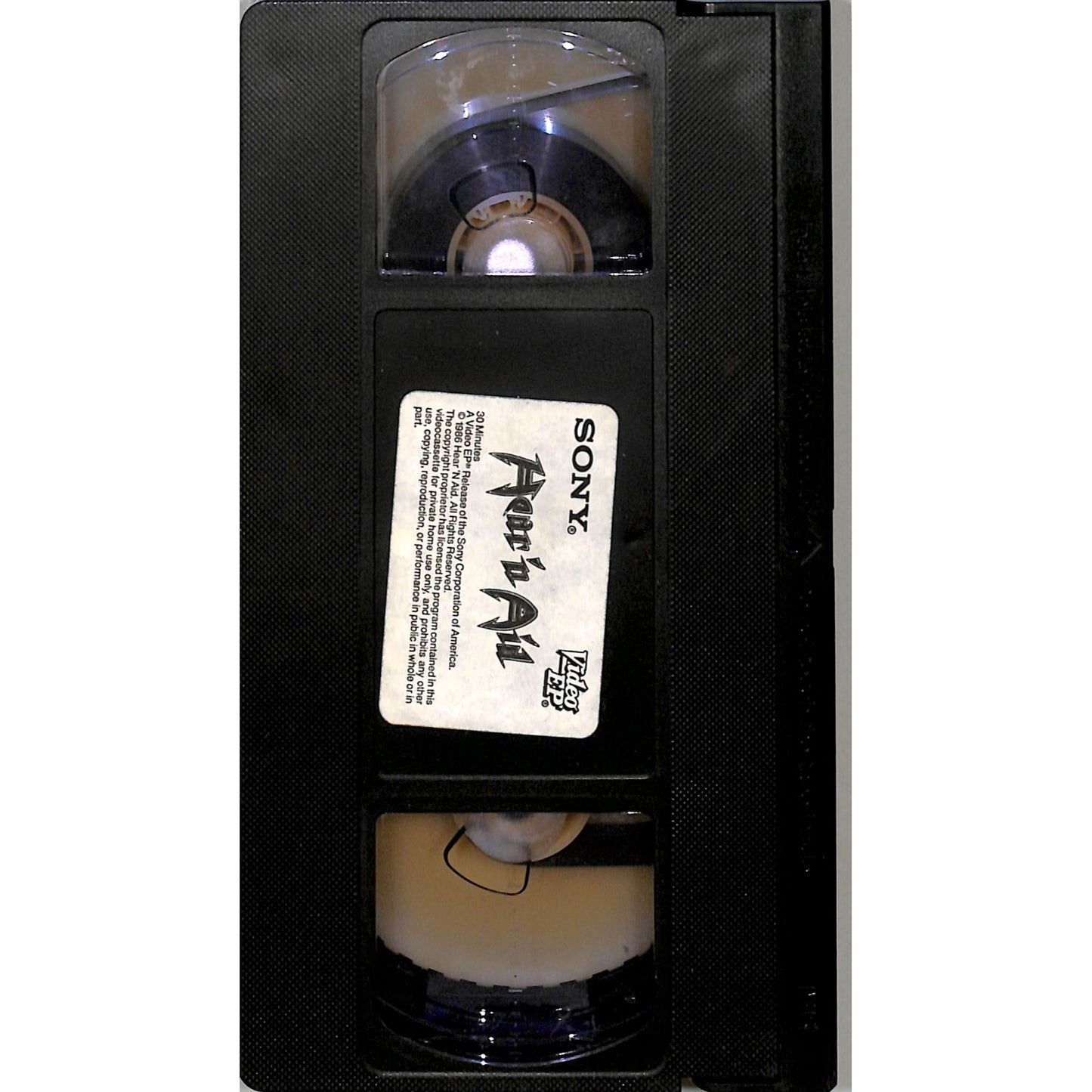 Hear'n Aid: The Sessions (1986) VHS Tape Good condition