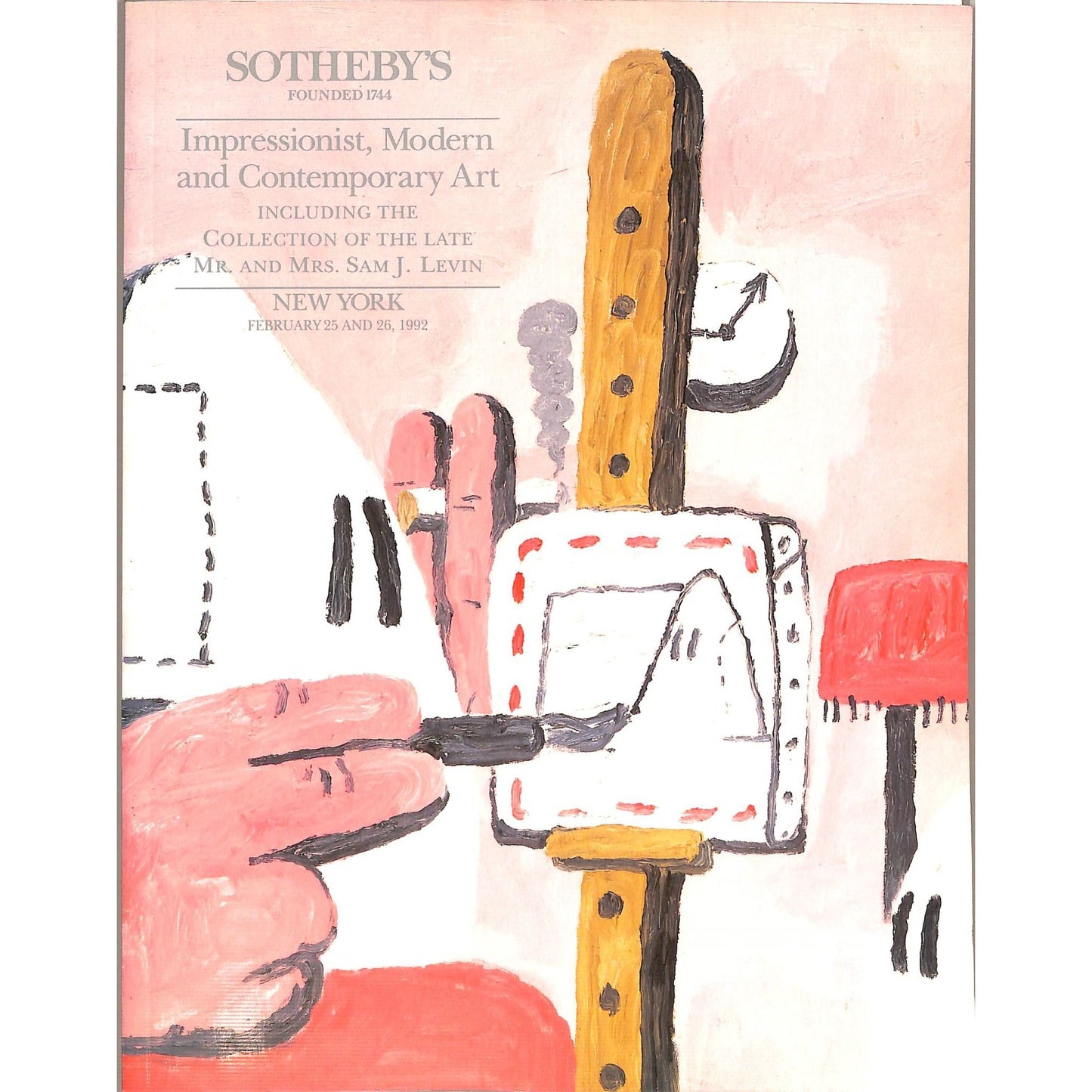 Sotheby's February 1992 Impressionist & Modern Art Catalog