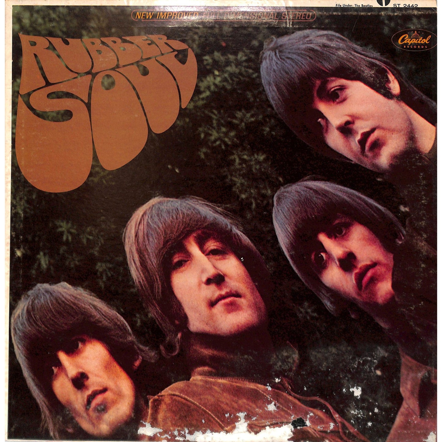 The Beatles - Rubber Soul Vinyl Record ST-2442