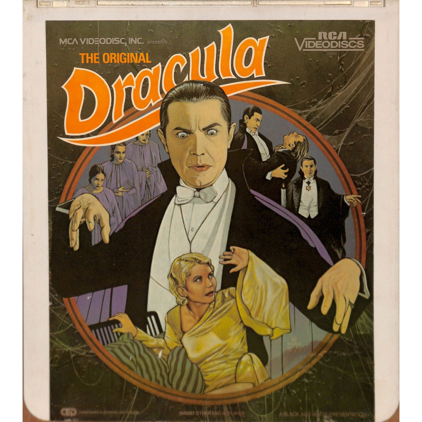 The Original Dracula (1931) CED RCA SelectaVision TESTED WORKING