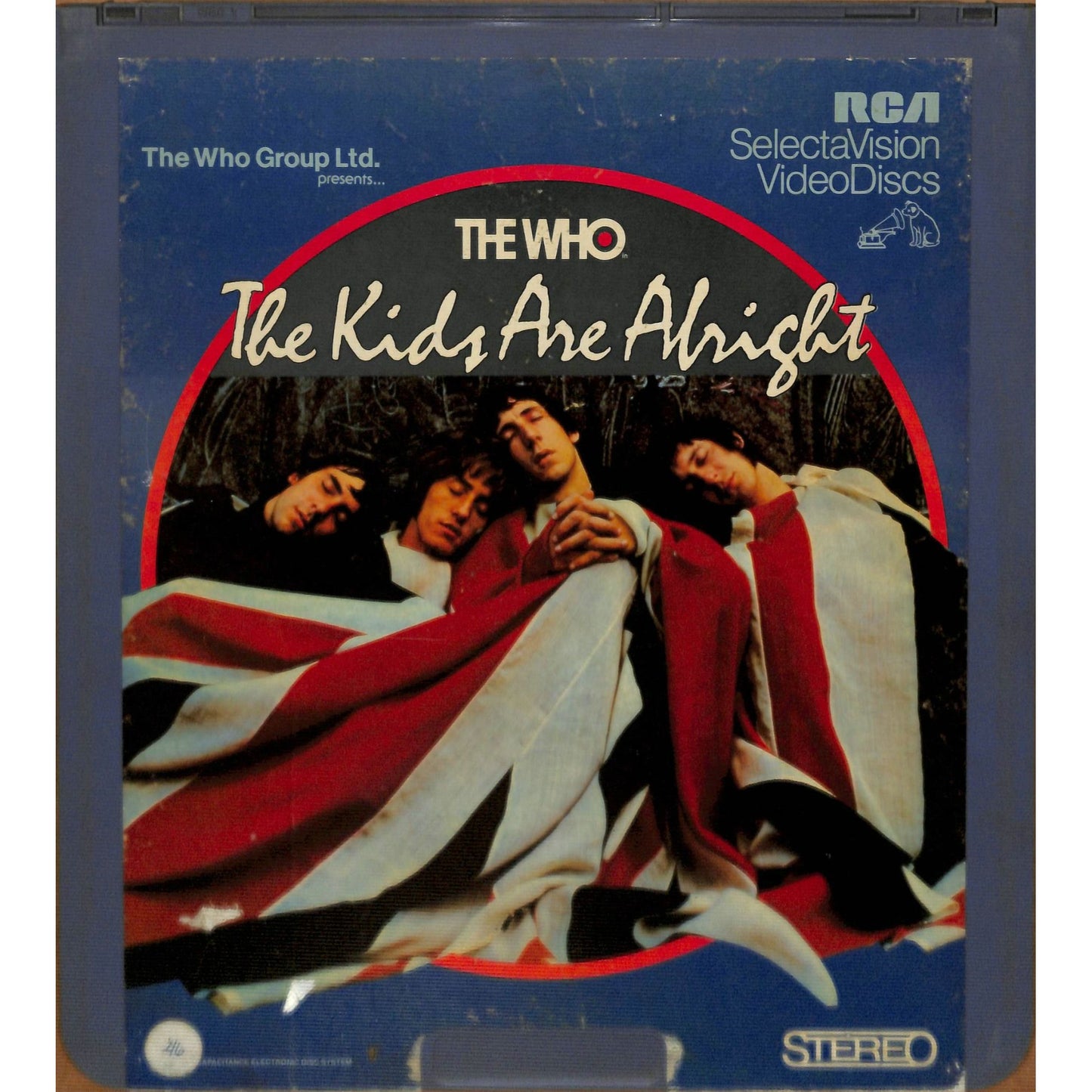 The Who: The Kids Are Alright (1979) CED RCA SelectaVision TESTED WORKING