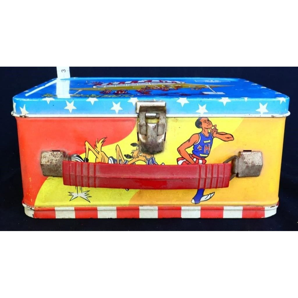 Vintage metal Harlem Globetrotters lunchbox
