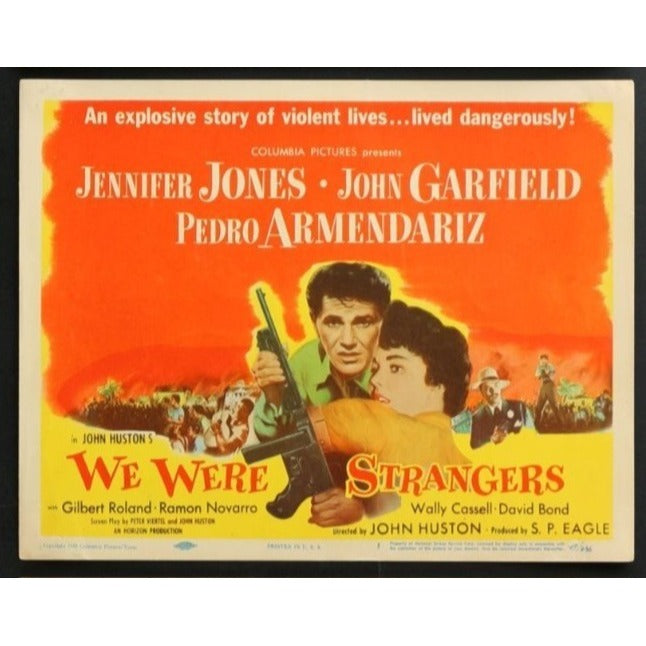 We Were Strangers (1949) Original Lobby Card Movie Poster 11x14