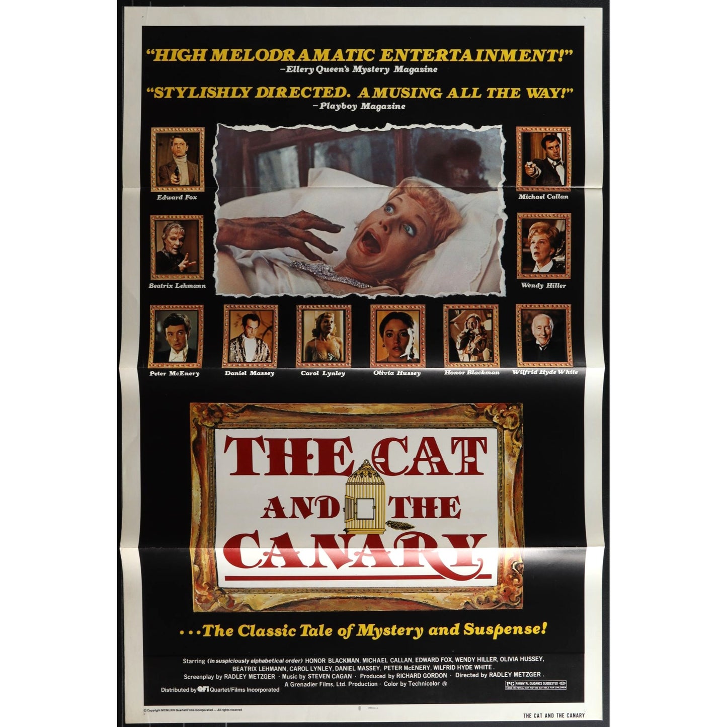 The Cat and the Canary (1978) Original Movie Poster Folded 27x41 EM8-516