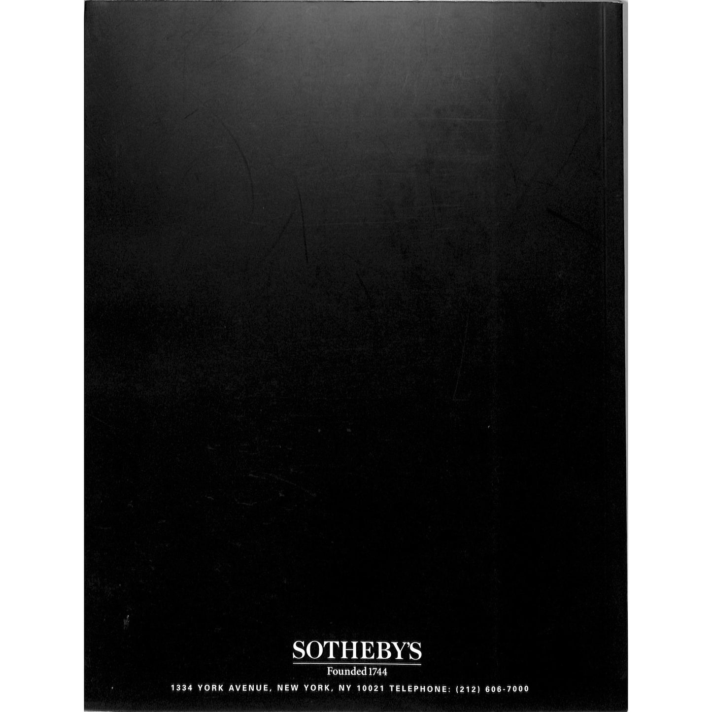 Sotheby's Contemporary Art Part 1 Auction Catalog May 18, 1999