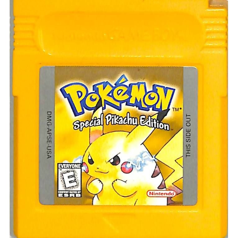 Pokémon Yellow Special Pikachu Edition (1999) Nintendo Game Boy Cartridge Tested