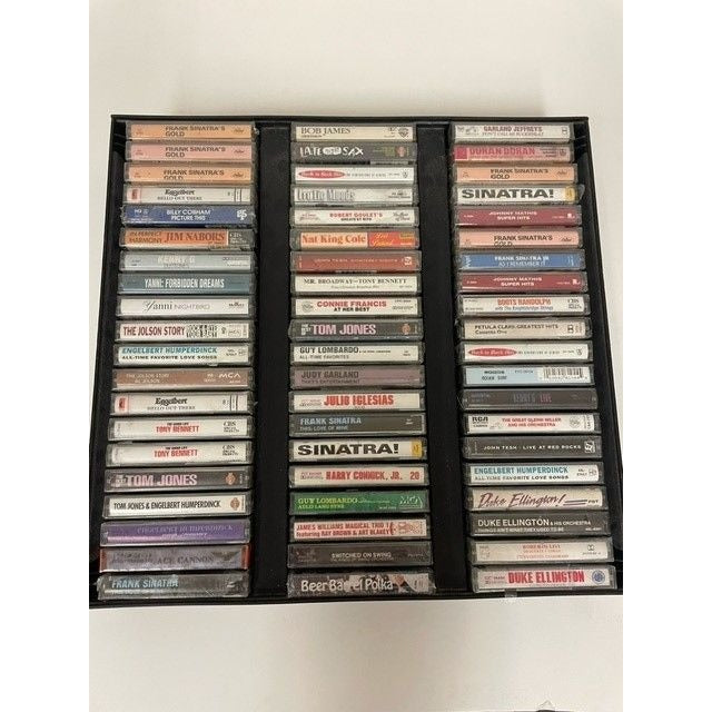 60 Brand New Sealed Cassette Tapes With Shelf