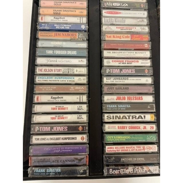 60 Brand New Sealed Cassette Tapes With Shelf